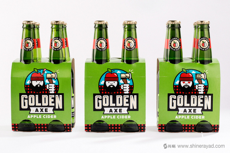 金斧頭蘋(píng)果酒售點(diǎn)展示紙箱包裝設(shè)計(jì)-上海包裝設(shè)計(jì)公司7