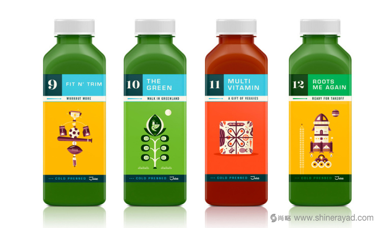 Kaffe 果汁包裝設計-上海包裝設計公司設計欣賞4