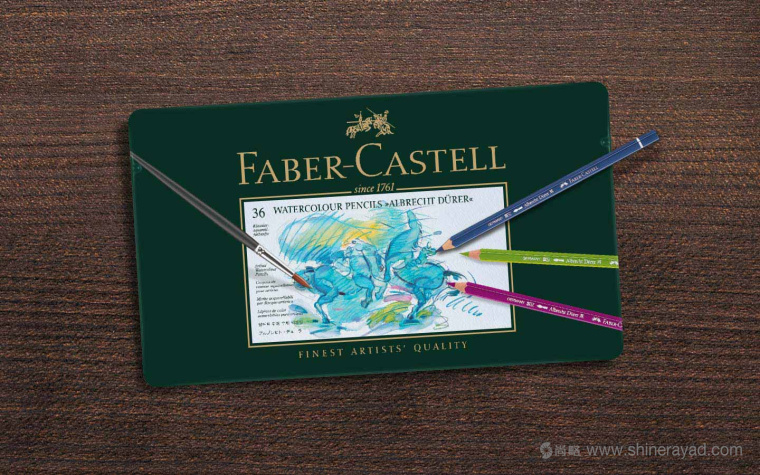 Faber-Castel 水彩筆畫筆文具品牌形象設(shè)計(jì)標(biāo)志設(shè)計(jì)3