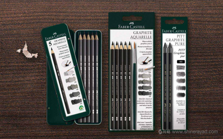 Faber-Castel 水彩筆畫筆文具品牌形象設(shè)計(jì)包裝設(shè)計(jì)12
