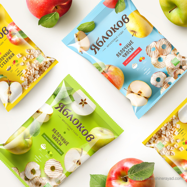 Yablok 有機(jī)蘋果干零食包裝設(shè)計-上海品牌策劃設(shè)計公司-3