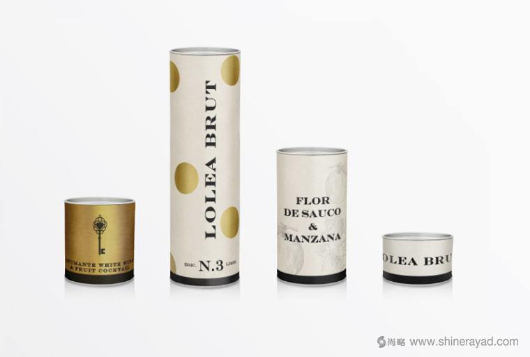 西班牙Lolea 氣泡酒包裝設(shè)計白金色系列-上海包裝設(shè)計公司7