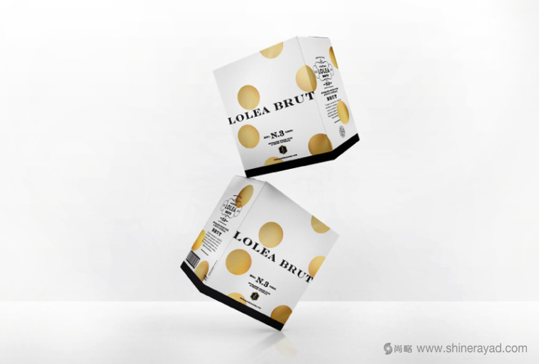 西班牙Lolea 氣泡酒包裝設(shè)計白金色系列-上海包裝設(shè)計公司10