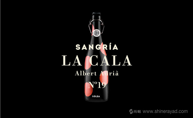 西班牙Lolea 氣泡酒包裝設(shè)計黑紅色系列-上海包裝設(shè)計公司1