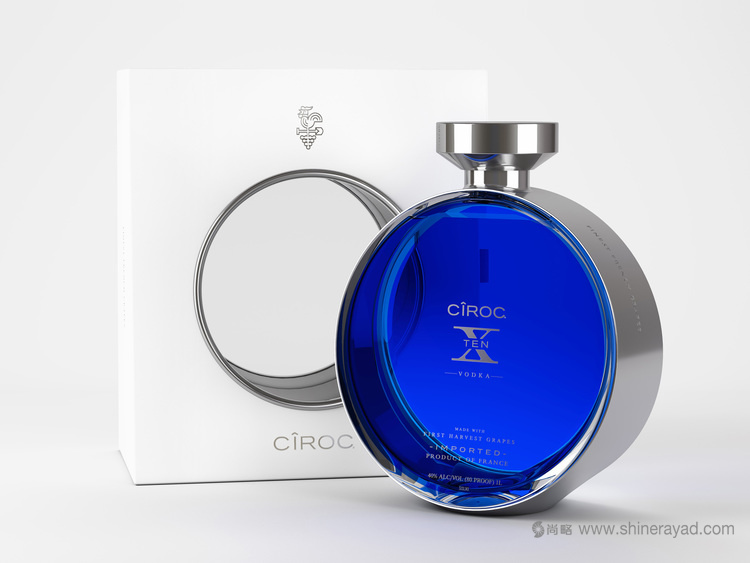 CiROC 伏特加酒瓶瓶型設(shè)計(jì)外盒包裝設(shè)計(jì)-上海包裝設(shè)計(jì)公司5