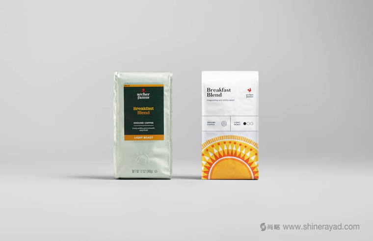 Archer Farms 盒裝咖啡包裝設(shè)計(jì)矢量插畫風(fēng)格-上海包裝設(shè)計(jì)公司12