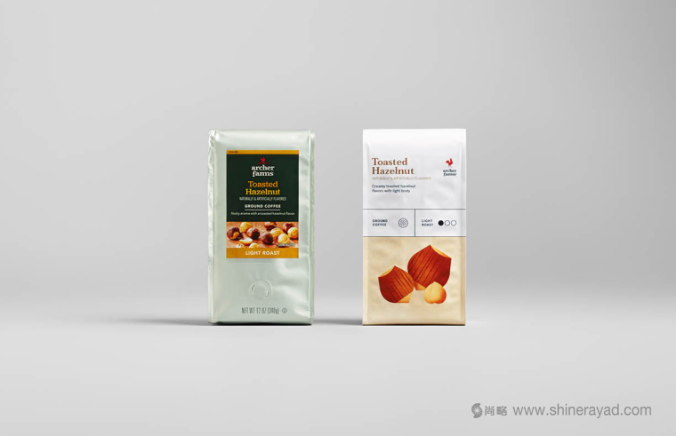 Archer Farms 盒裝咖啡包裝設(shè)計(jì)矢量插畫風(fēng)格-上海包裝設(shè)計(jì)公司13
