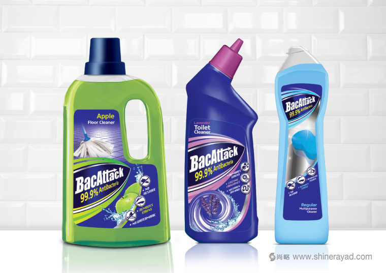 上海包裝設(shè)計公司-BacAttack 馬桶地板清潔劑產(chǎn)品包裝設(shè)計3 上海包裝設(shè)計公司-BacAttack 馬桶地板清潔劑產(chǎn)品包裝設(shè)計3