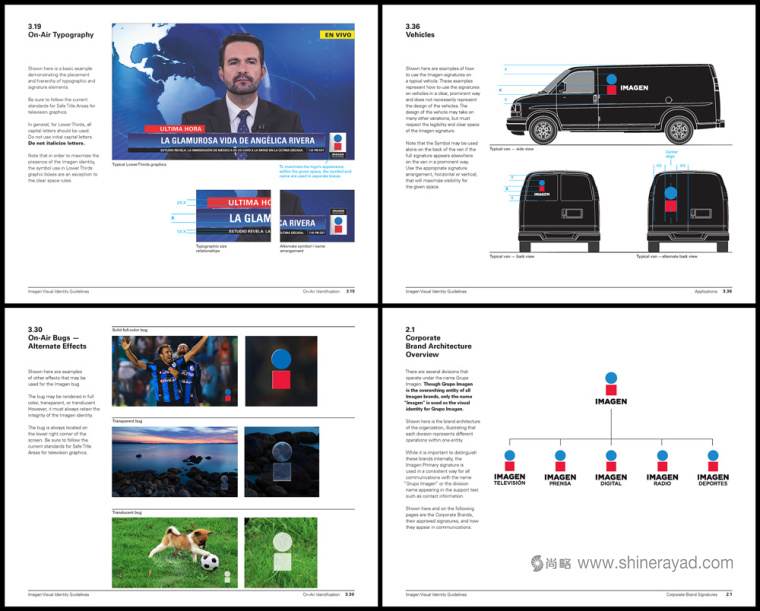 墨西哥電視臺(tái)網(wǎng)絡(luò)多媒體集團(tuán)Imagen新logo設(shè)計(jì)-上海logo設(shè)計(jì)公司5