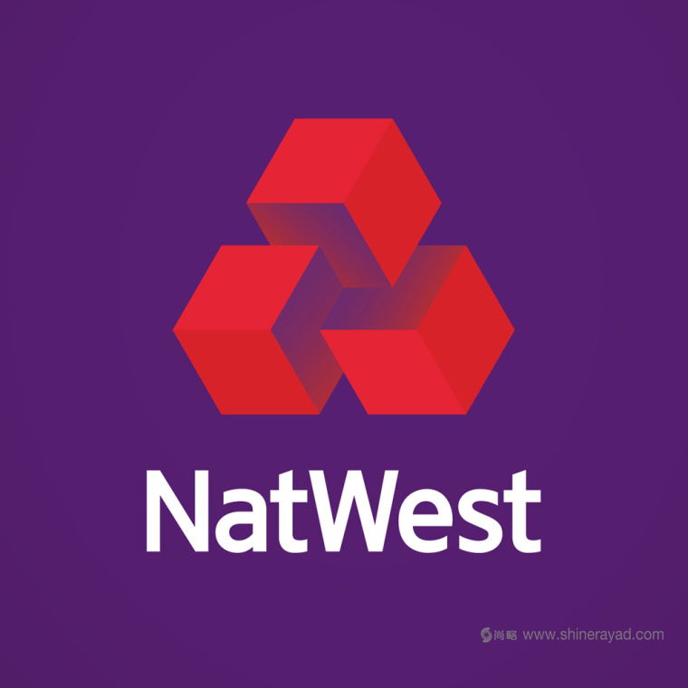 NatWest英國國民威斯敏斯特銀行l(wèi)ogo設計-上海logo設計公司1