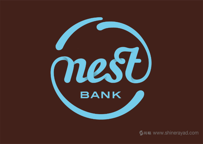 Nest Bank 銀行l(wèi)ogo設計-上海logo設計公司1
