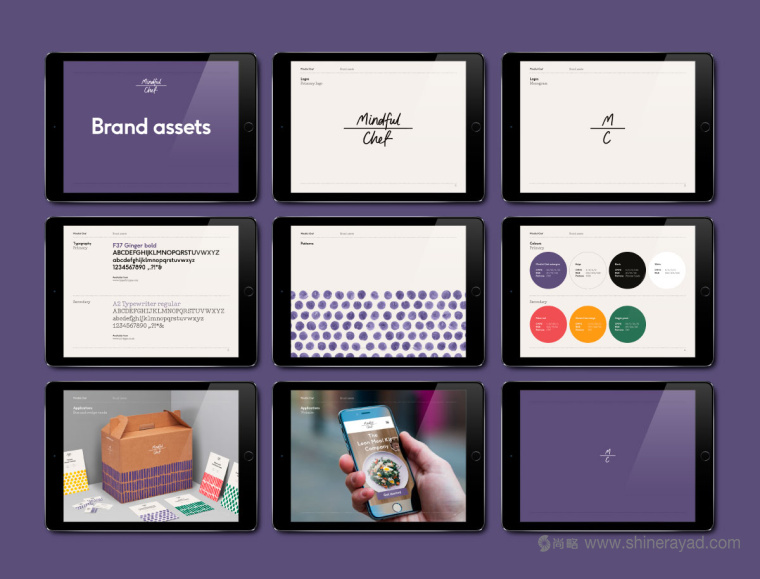 廚師上門服務(wù)與餐飲外送品牌 Mindful Chef 品牌形象設(shè)計-上海品牌設(shè)計公司2