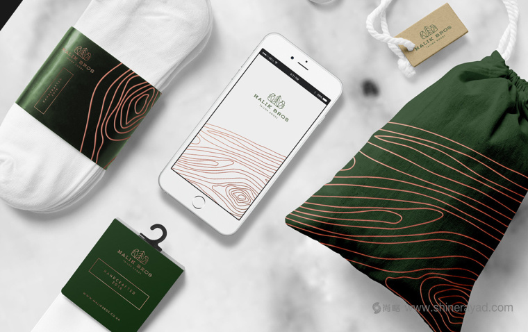 Malik Bros 定制服裝logo設計VI設計品牌形象設計-上海logo設計公司-上海VI設計公司