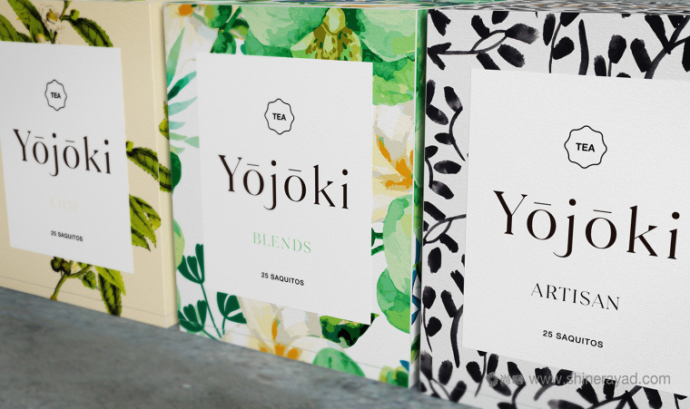 Yojoki Tea 茶葉logo設(shè)計(jì)與包裝設(shè)計(jì)