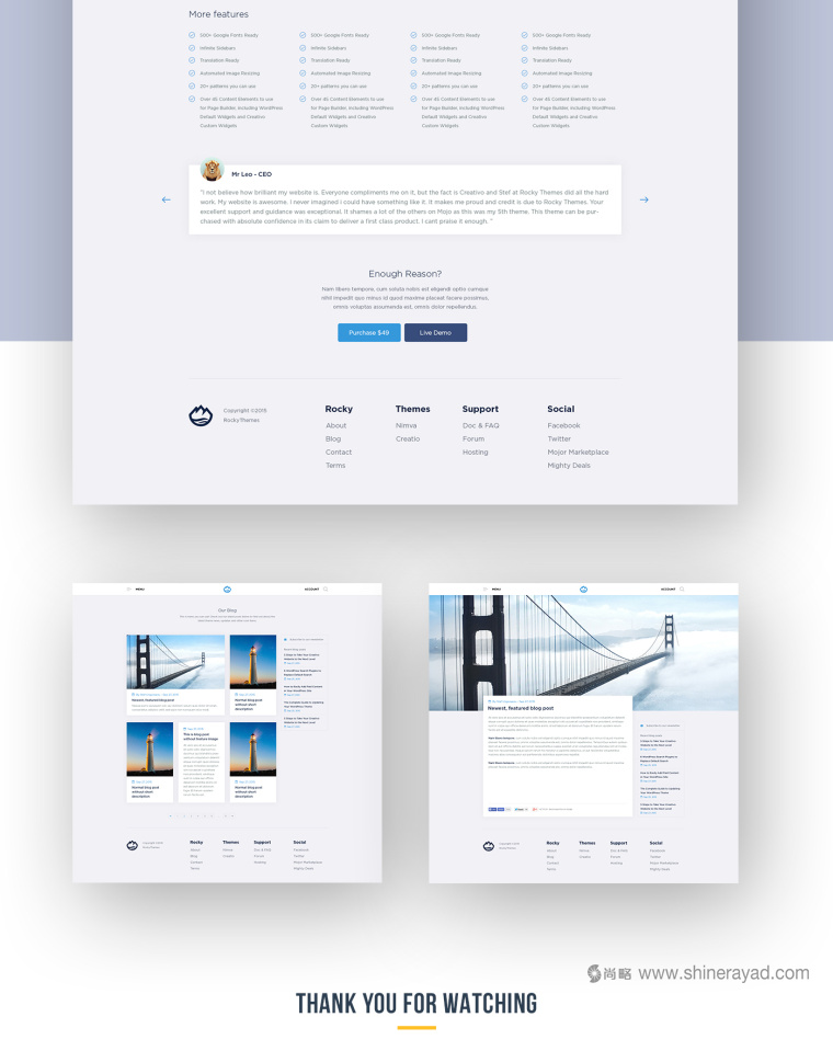 RockyThemes 橋梁建筑設計公司網(wǎng)站設計