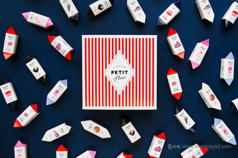 Petit plaisir 巧克力糖果包裝設(shè)計(jì)插畫設(shè)計(jì)-上海包裝設(shè)計(jì)公司