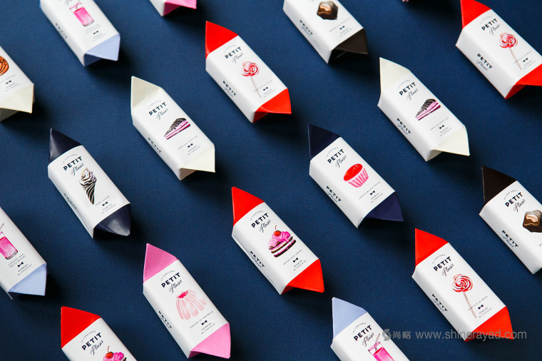 Petit plaisir 巧克力糖果包裝設(shè)計(jì)插畫設(shè)計(jì)-上海包裝設(shè)計(jì)公司