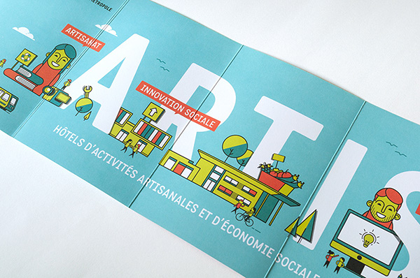 Artis 創(chuàng)新社交網(wǎng)站互聯(lián)網(wǎng)公司宣傳畫(huà)冊(cè)設(shè)計(jì)b扁平化插畫(huà)風(fēng)格-上海畫(huà)冊(cè)設(shè)計(jì)公司