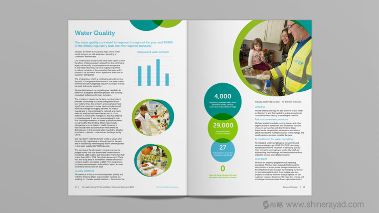 Dee Valley Wate 水企業(yè)年度報告畫冊設(shè)計-上海畫冊設(shè)計公司 Dee Valley Wate 水企業(yè)年度報告畫冊設(shè)計-上海畫冊設(shè)計公司