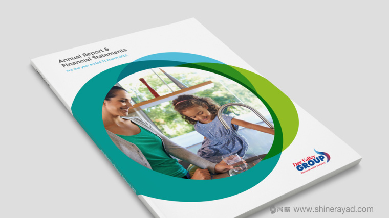 Dee Valley Wate 水企業(yè)年度報告畫冊設計-上海畫冊設計公司