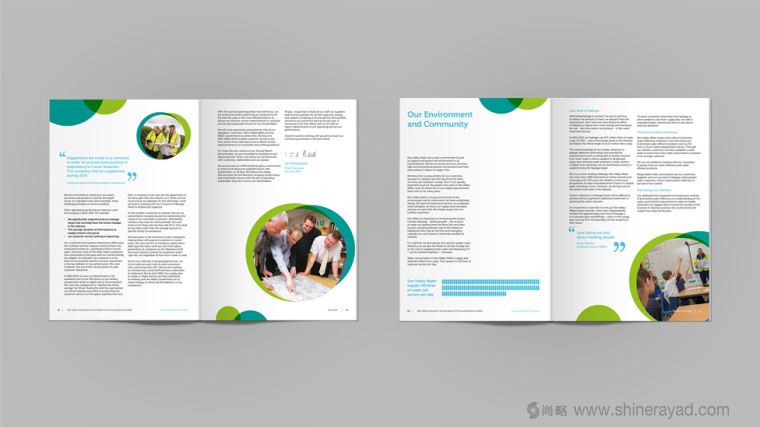 Dee Valley Wate 水企業(yè)年度報告畫冊設(shè)計-上海畫冊設(shè)計公司 Dee Valley Wate 水企業(yè)年度報告畫冊設(shè)計-上海畫冊設(shè)計公司