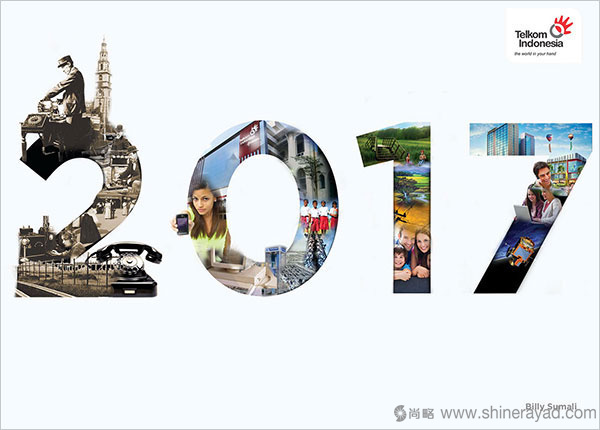 時(shí)間軸日歷印尼電信公司掛歷設(shè)計(jì)--2017年最佳臺(tái)歷設(shè)計(jì)靈感-上海品牌設(shè)計(jì)公司-上海平面設(shè)計(jì)公司