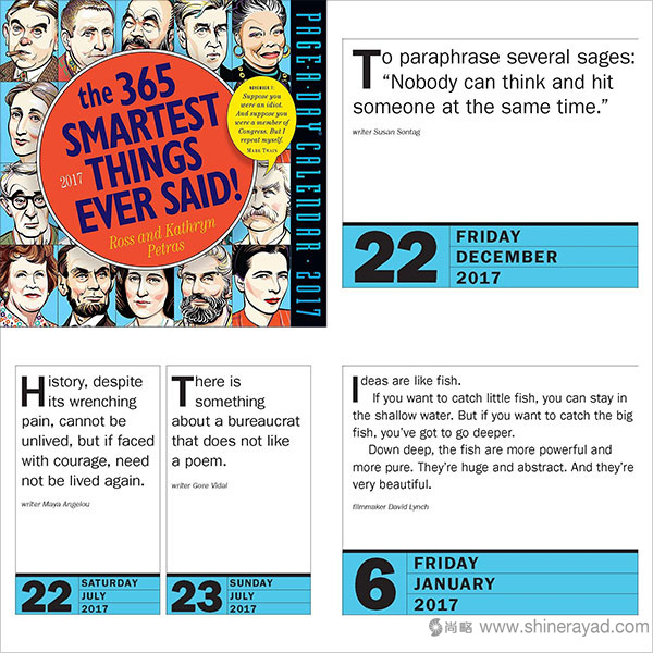  365句經(jīng)典語(yǔ)錄掛歷設(shè)計(jì)--2017年最佳臺(tái)歷設(shè)計(jì)靈感-上海品牌設(shè)計(jì)公司-上海平面設(shè)計(jì)公司