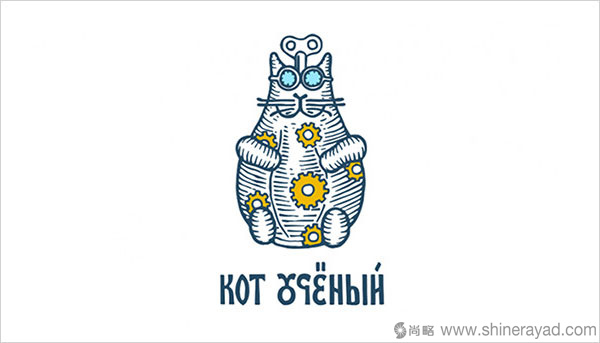 可愛貓元素Logo設計集合——上海Logo設計公司設計靈感