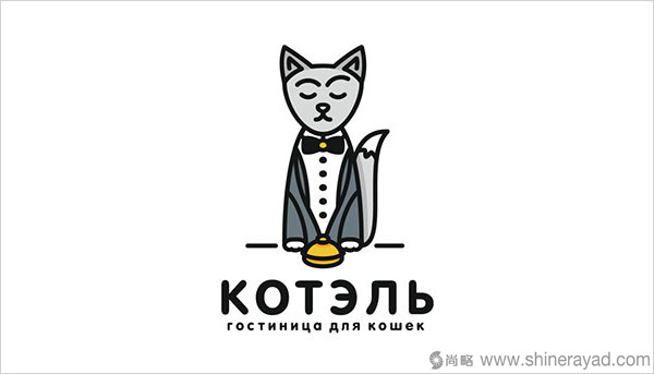 可愛貓元素Logo設計集合——上海Logo設計公司設計靈感