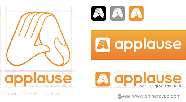 Applause Logo設(shè)計-上海logo設(shè)計公司 Applause Logo設(shè)計-上海logo設(shè)計公司