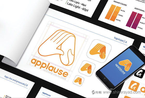 Applause Logo設(shè)計--上海logo設(shè)計公司 Applause Logo設(shè)計--上海logo設(shè)計公司