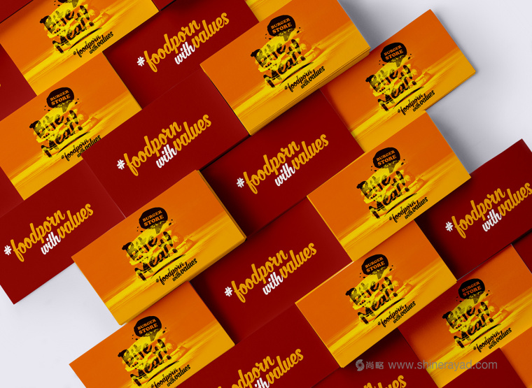 Bite My Meat 漢堡概念餐廳品牌VI視覺(jué)形象設(shè)計(jì)“女性身體篇”-上海品牌設(shè)計(jì)公司