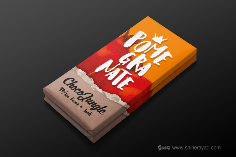 水果特寫插畫風(fēng)格 Choco Jungle 巧克力包裝設(shè)計-上海包裝設(shè)計公司