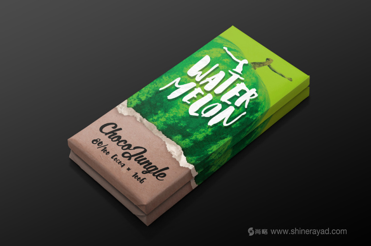 水果特寫插畫風(fēng)格 Choco Jungle 巧克力包裝設(shè)計-上海包裝設(shè)計公司