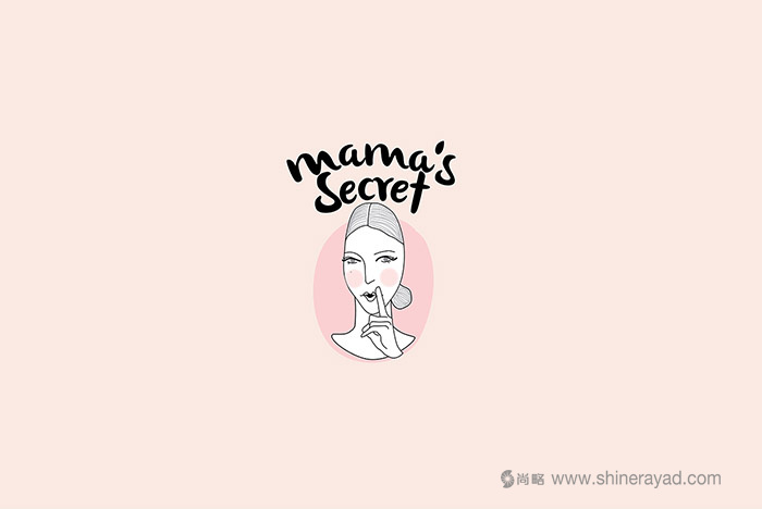 Mama’s secret 媽媽的秘密女性身體護(hù)理產(chǎn)品化妝品logo設(shè)計(jì)-上海logo設(shè)計(jì)公司 Mama’s secret 媽媽的秘密女性身體護(hù)理產(chǎn)品化妝品logo設(shè)計(jì)-上海logo設(shè)計(jì)公司