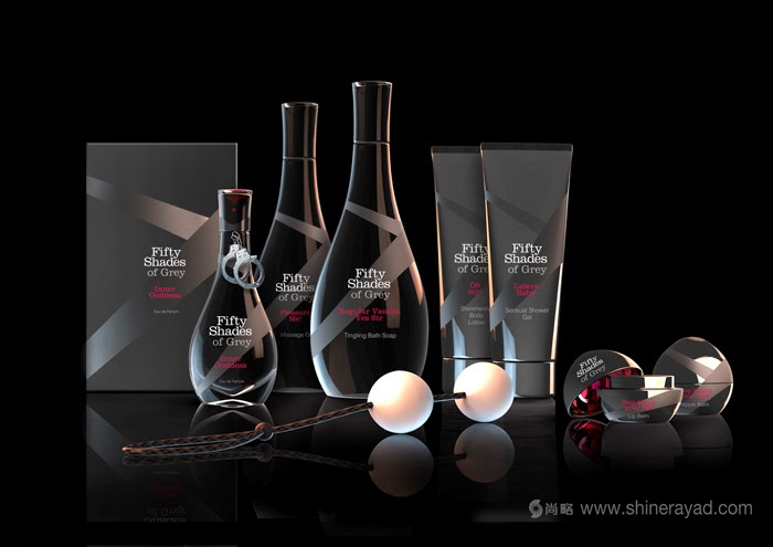 Fifty Shades 50度灰化妝品包裝設計-上海包裝設計公司國外設計欣賞 Fifty Shades 50度灰化妝品包裝設計-上海包裝設計公司國外設計欣賞