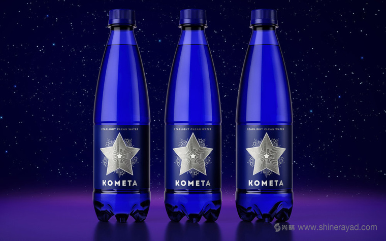 銀色星星篇 Kometa 礦泉水新包裝設(shè)計(jì)-上海包裝設(shè)計(jì)公司國(guó)外包裝欣賞 銀色星星篇 Kometa 礦泉水新包裝設(shè)計(jì)-上海包裝設(shè)計(jì)公司國(guó)外包裝欣賞