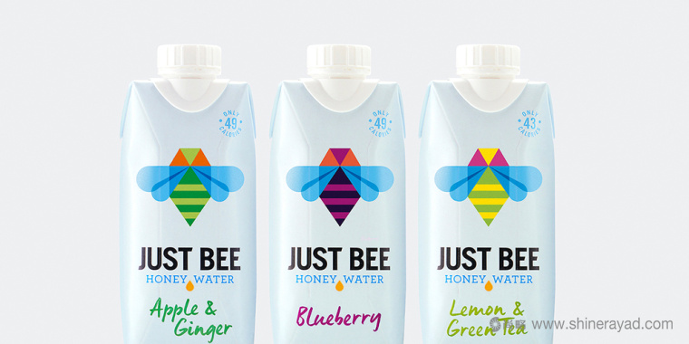 Just Bee 蜂蜜保健飲料包裝設(shè)計-上海包裝設(shè)計公司