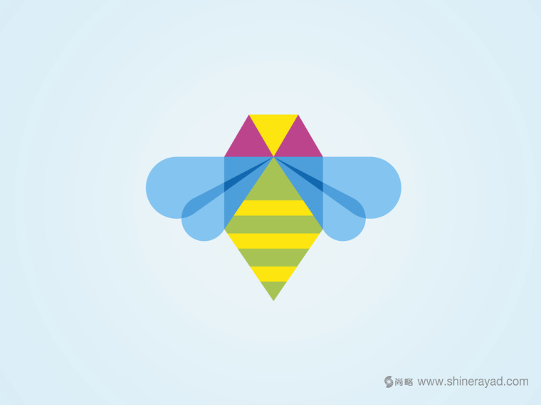 Just Bee 蜂蜜保健飲料標(biāo)志設(shè)計-上海標(biāo)志設(shè)計公司