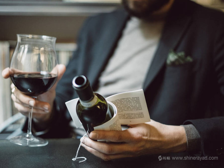 Librottiglia 葡萄酒包裝標(biāo)簽設(shè)計(jì)—是紅酒標(biāo)簽，也是紅酒故事書