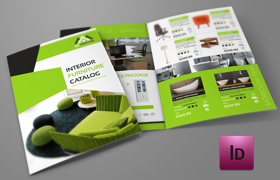 亮眼綠色風(fēng) Furniture 辦公家具品牌宣傳畫冊設(shè)計-上海畫冊設(shè)計公司設(shè)計欣賞1