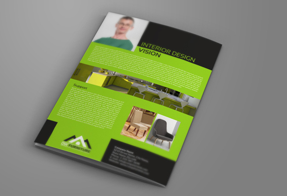 亮眼綠色風(fēng) Furniture 辦公家具品牌宣傳畫冊設(shè)計-上海畫冊設(shè)計公司設(shè)計欣賞6