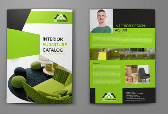 亮眼綠色風(fēng) Furniture 辦公家具品牌宣傳畫冊設(shè)計-上海畫冊設(shè)計公司設(shè)計欣賞7