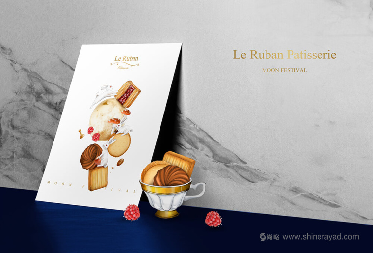 法朋烘焙甜點中秋和圣誕禮盒包裝設計-上海食品包裝設計公司設計欣賞