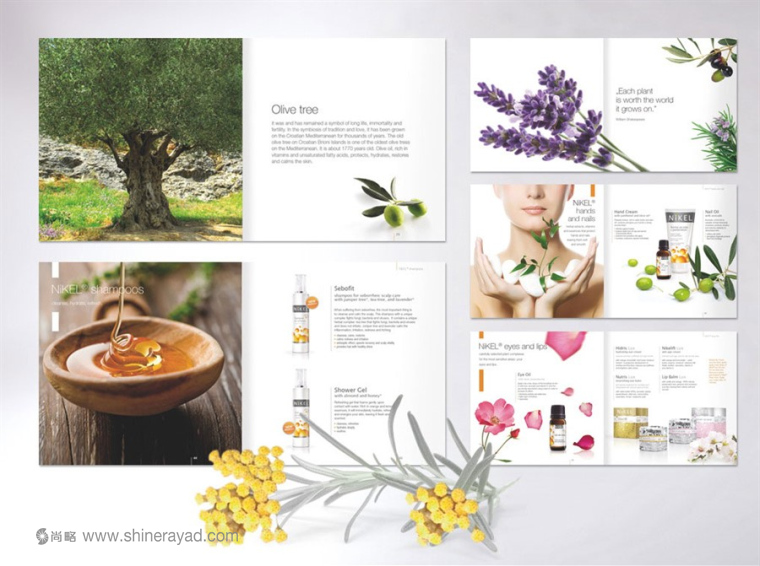 NIKEL天然草本化妝品宣傳畫冊(cè)產(chǎn)品目錄設(shè)計(jì)-上海畫冊(cè)設(shè)計(jì)公司