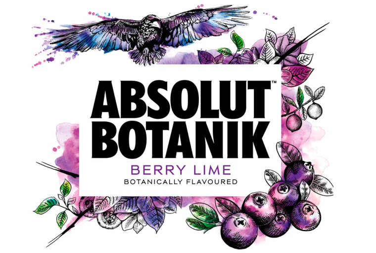 絕對(duì)伏特加野生藍(lán)莓酒系列包裝設(shè)計(jì)-上海包裝設(shè)計(jì)公司2