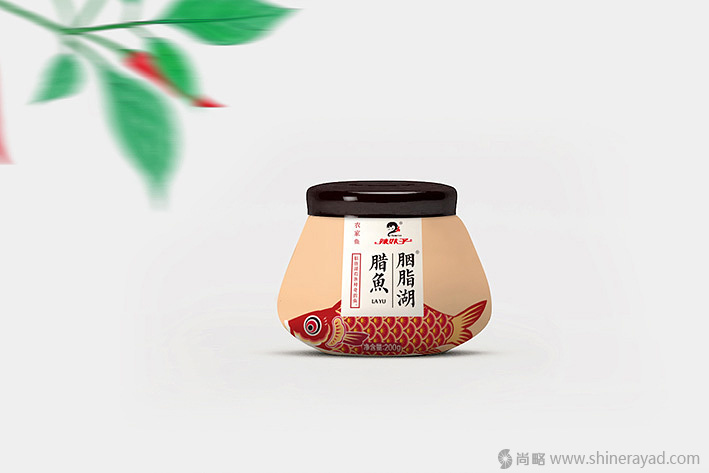 胭脂湖臘魚罐頭包裝設(shè)計(jì)-上海食品包裝設(shè)計(jì)公司設(shè)計(jì)欣賞4