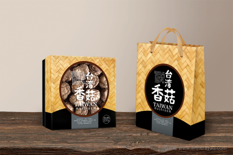 臺(tái)灣香菇韓國花菇包裝設(shè)計(jì)-上海農(nóng)產(chǎn)品包裝設(shè)計(jì)公司2