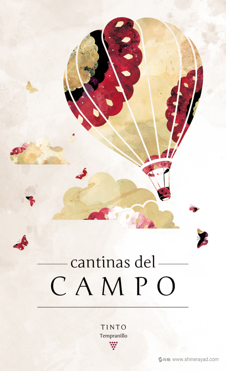 Campo 葡萄酒山莊時(shí)尚紅酒包裝插畫(huà)設(shè)計(jì)-上海包裝設(shè)計(jì)公司2