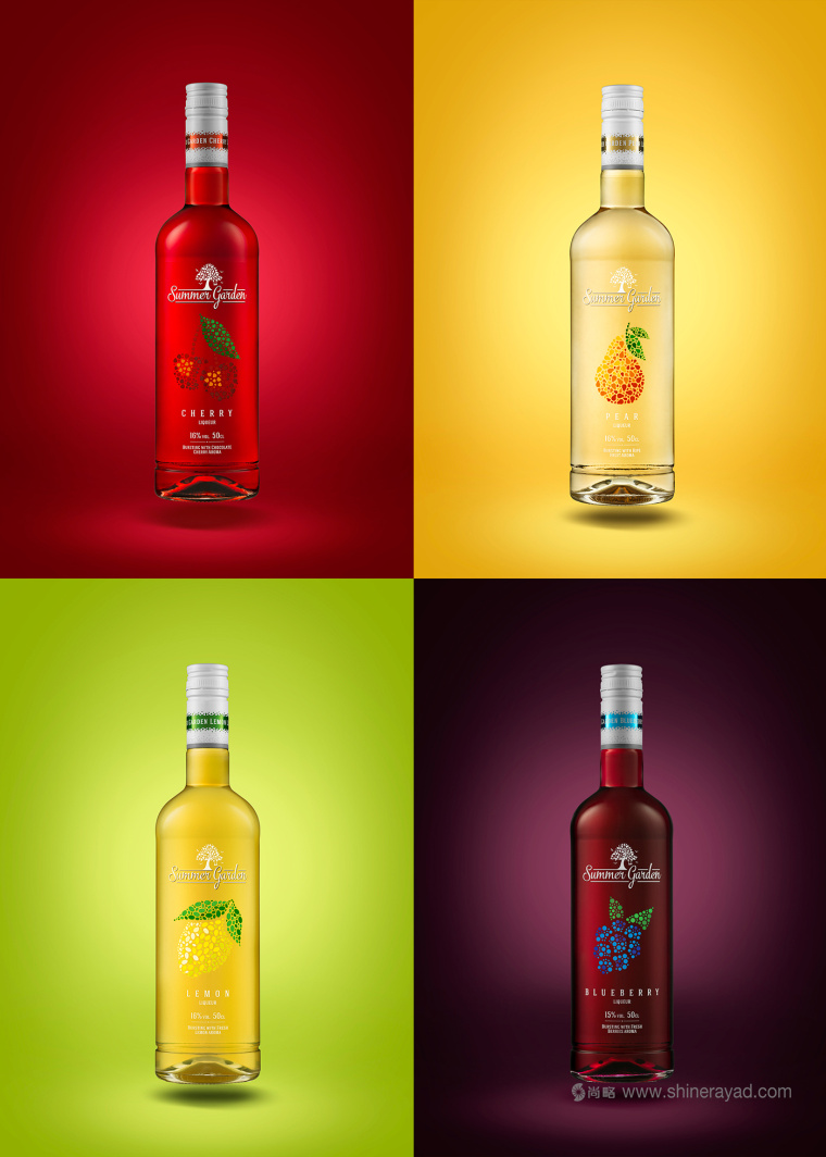 Summer Garden 夏日花園含酒精飲料包裝設(shè)計(jì)-上海包裝設(shè)計(jì)公司 Summer Garden 夏日花園含酒精飲料包裝設(shè)計(jì)-上海包裝設(shè)計(jì)公司